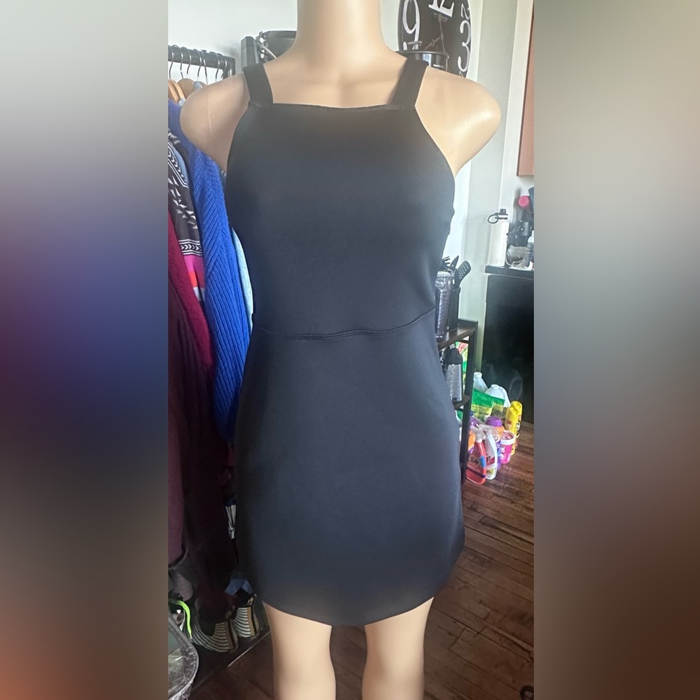 Abercrombie & Fitch Strapless Black Dress